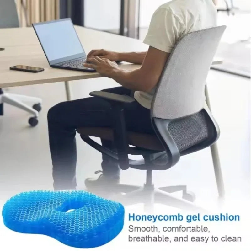 Lunergo Honeycomb Gel Seat Cushion